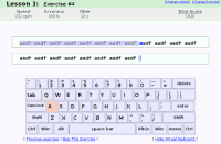 Typing exercise